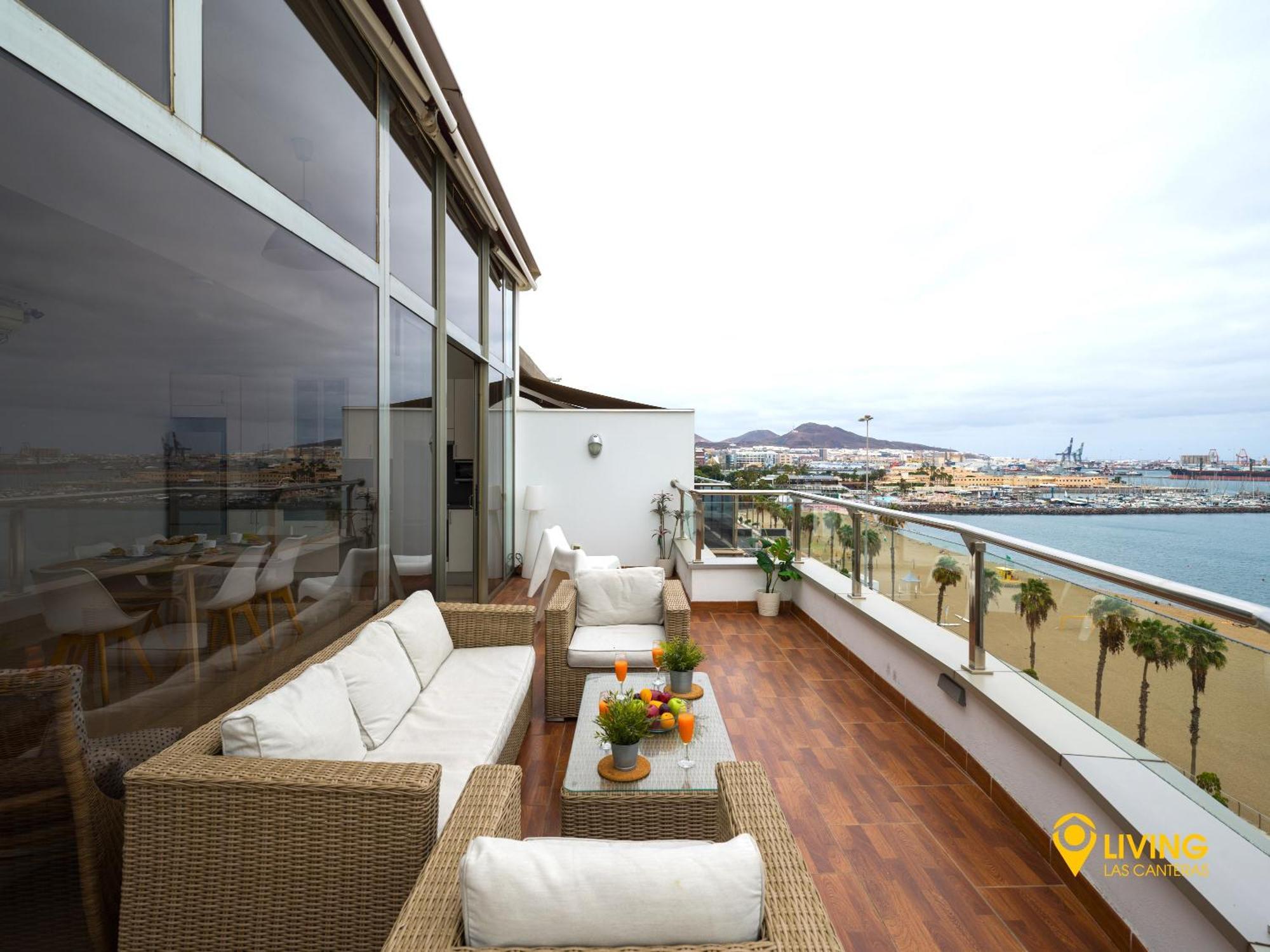 Living Las Canteras Homes - Penthouse Free Parking Las Palmas Buitenkant foto